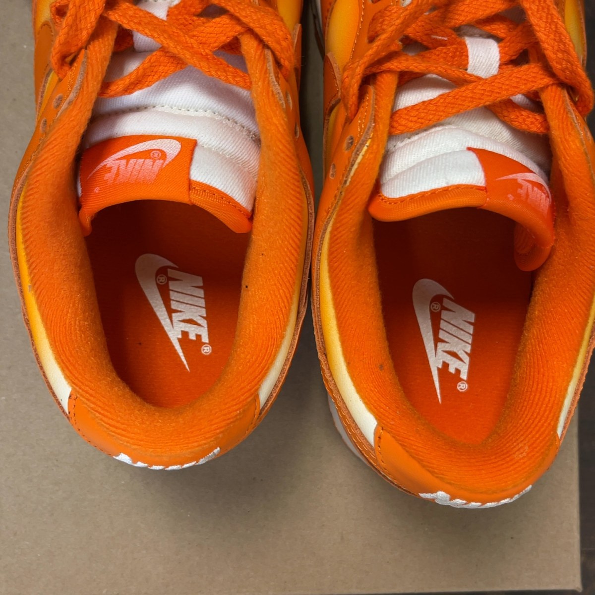 Nike Dunk Low Magma Orange (Women's) Size 8.5W (Pre-Owned) - Image 6