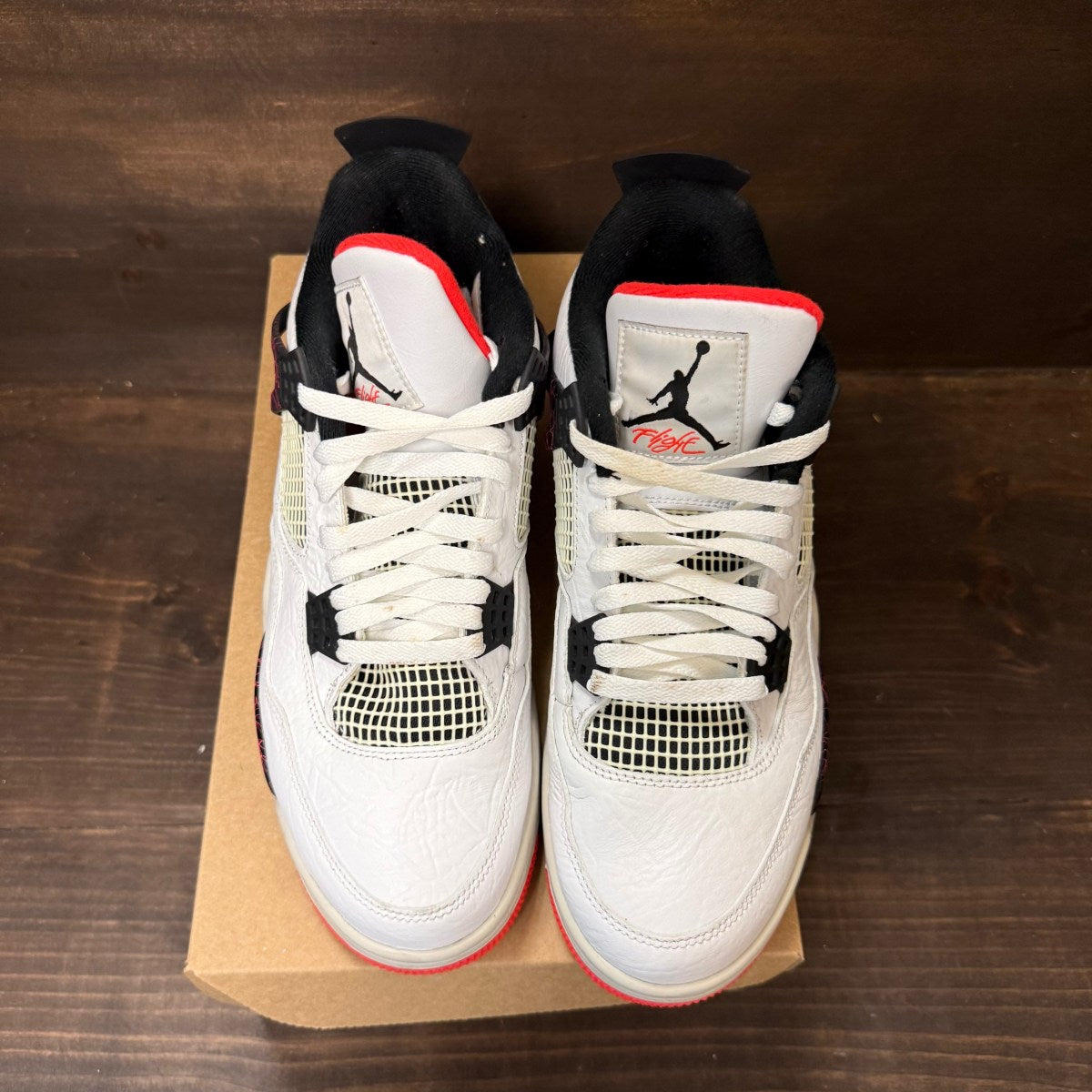 Jordan 4 Retro Flight Nostalgia Size 11 (Pre-Owned) - Image 3