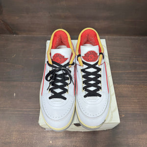 Jordan 2 Retro Low SP Off-White White Red Size 11 (Pre-Owned) - Image 3