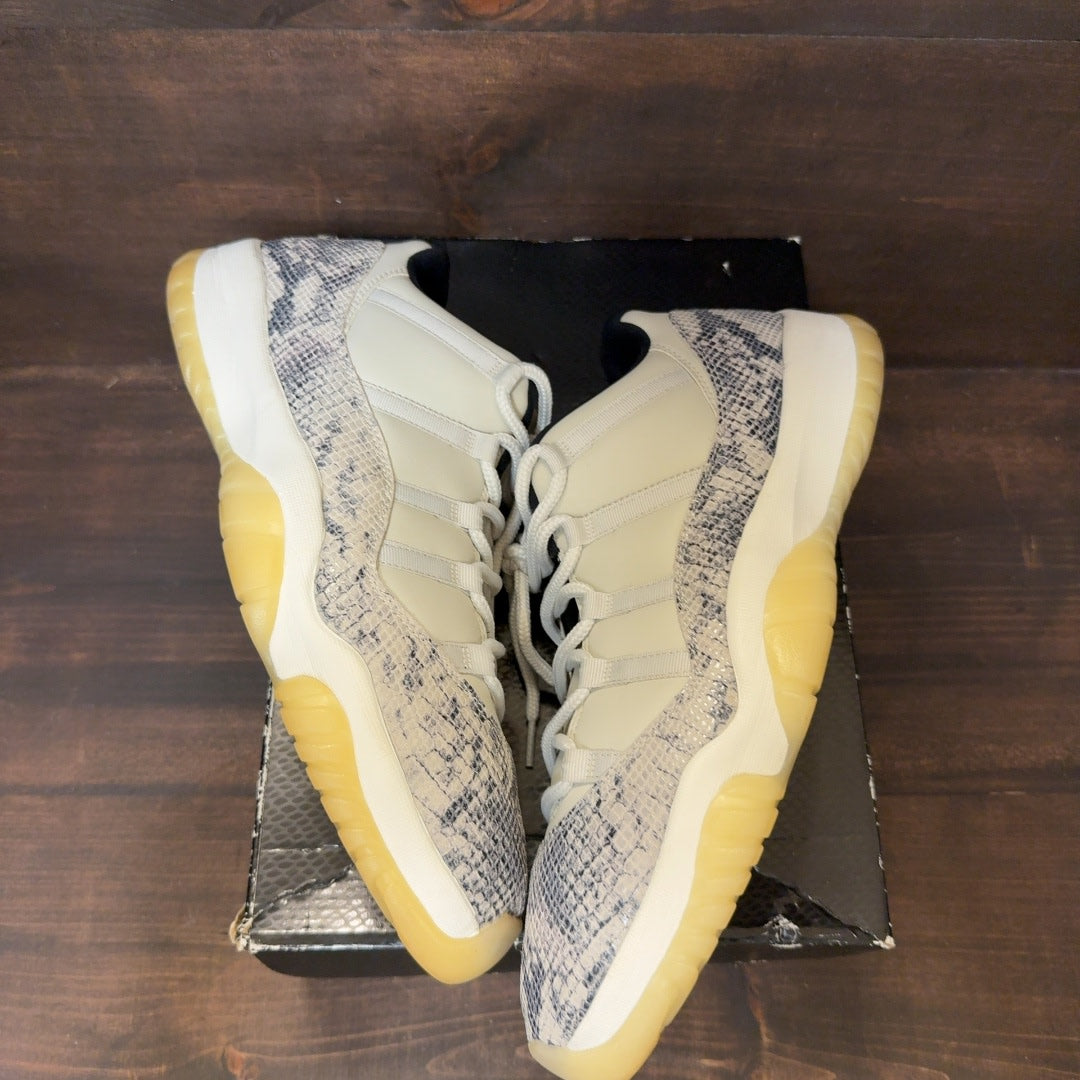 Jordan 11 Retro Low Snake Light Bone - Image 2