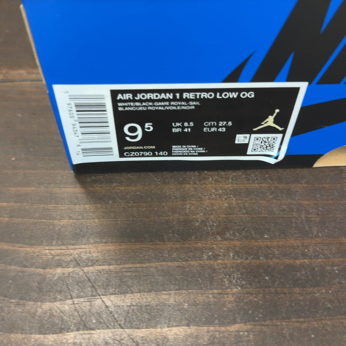Jordan 1 Retro Low OG Game Royal - Image 8