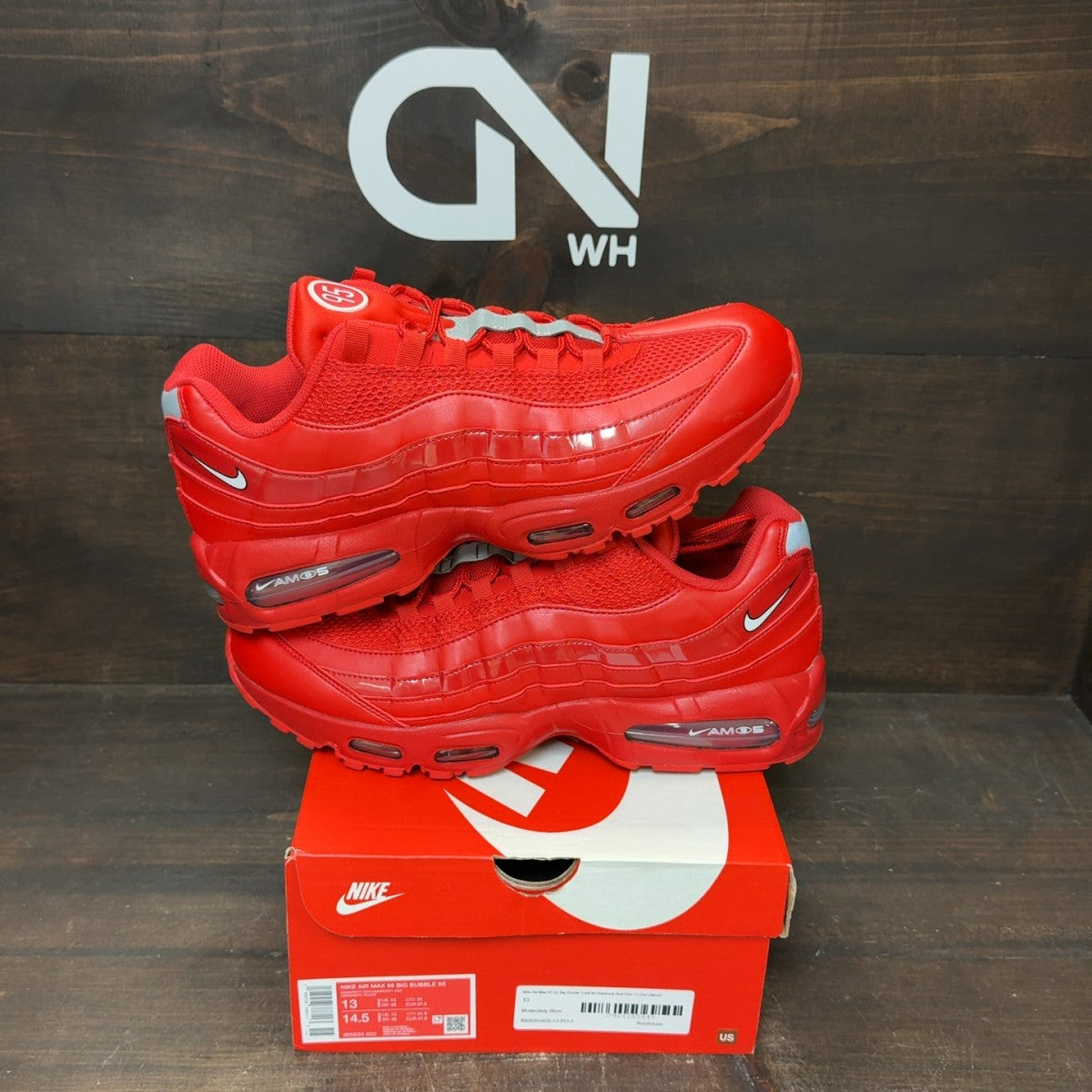 Nike Air Max 95 SE Big Bubble Total 90 University Red - Image 1