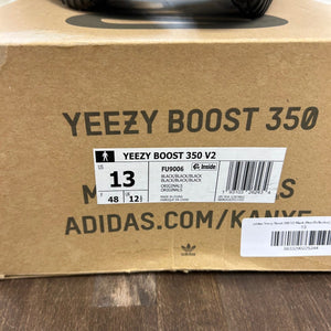adidas Yeezy Boost 350 V2 Black (Non-Reflective) - Image 6