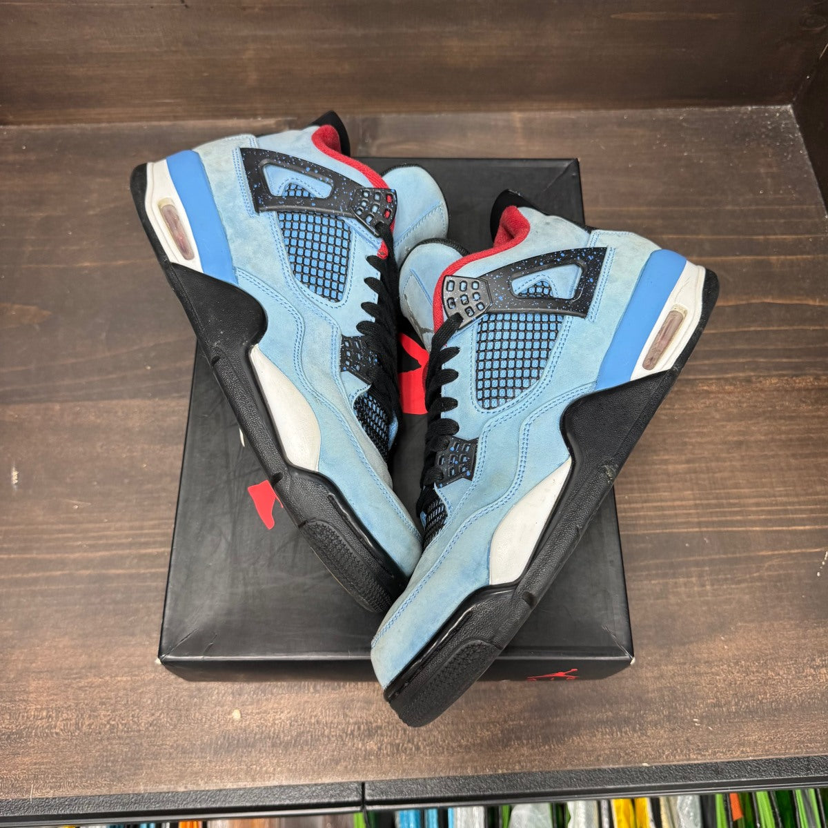 Jordan 4 Retro Travis Scott Cactus Jack Size 11 (Pre-Owned) - Image 2