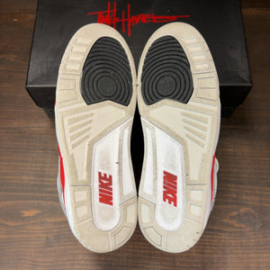 Jordan 3 Retro Tinker White University Red Size 12 (Pre-Owned)