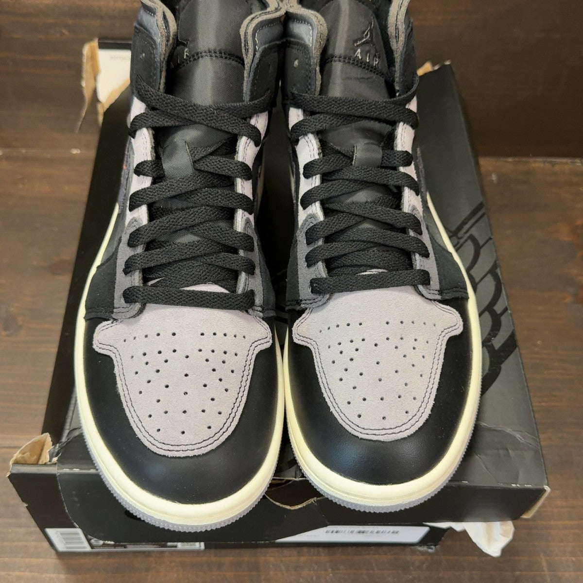 Jordan 1 Mid Craft Inside Out Black - Image 3