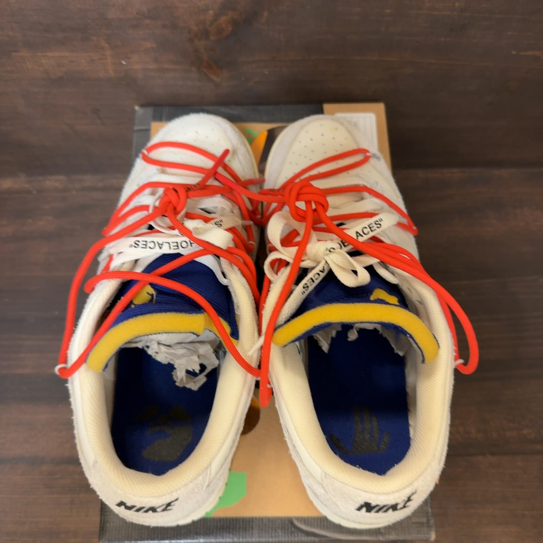 Nike Dunk Low Off-White Lot 13 - Image 5