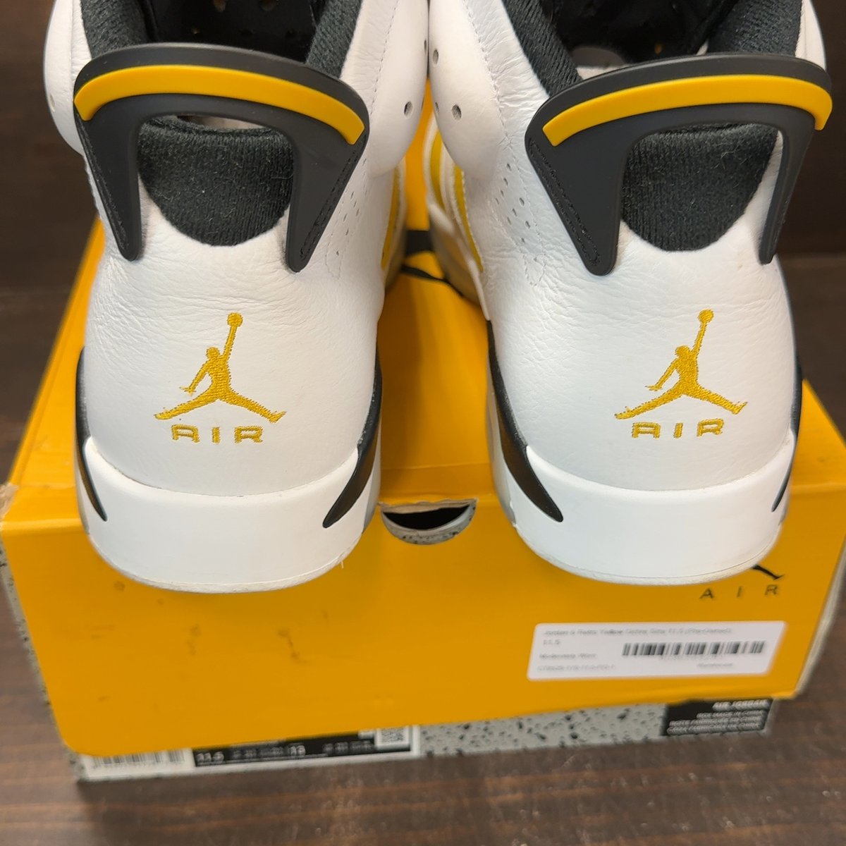 Jordan 6 Retro Yellow Ochre Size 11.5 (Pre-Owned) - aux