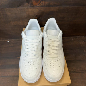 Nike Air Force 1 Low '07 Premium White Patent Size 9.5 (Pre-Owned) - Image 3