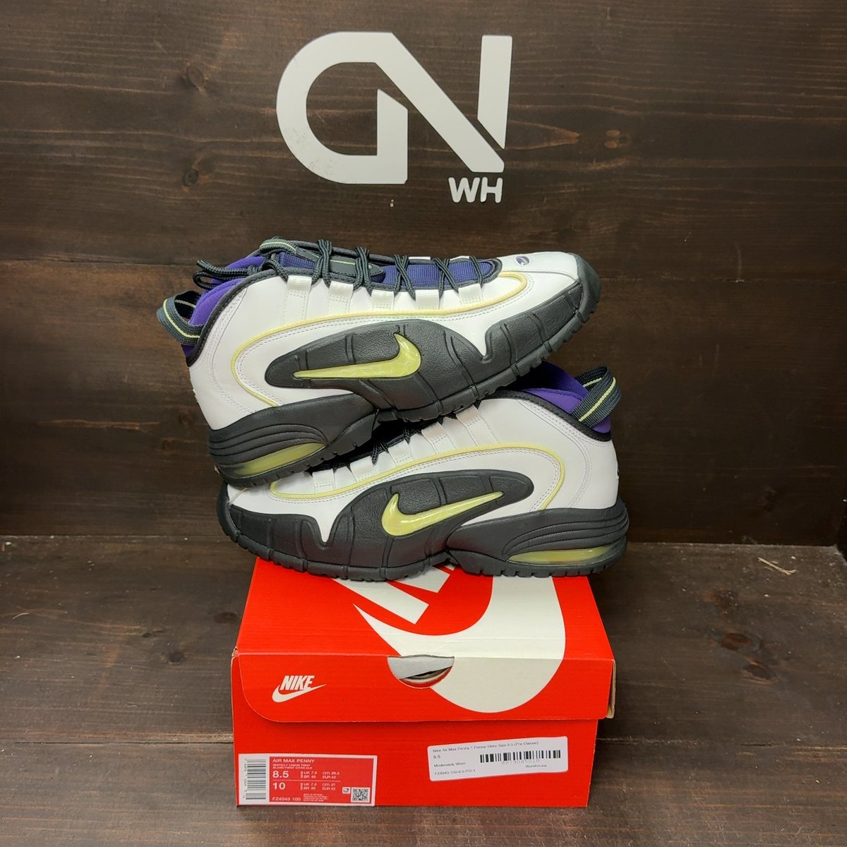 Nike Air Max Penny 1 Penny Story Size 8.5 (Pre-Owned) - front