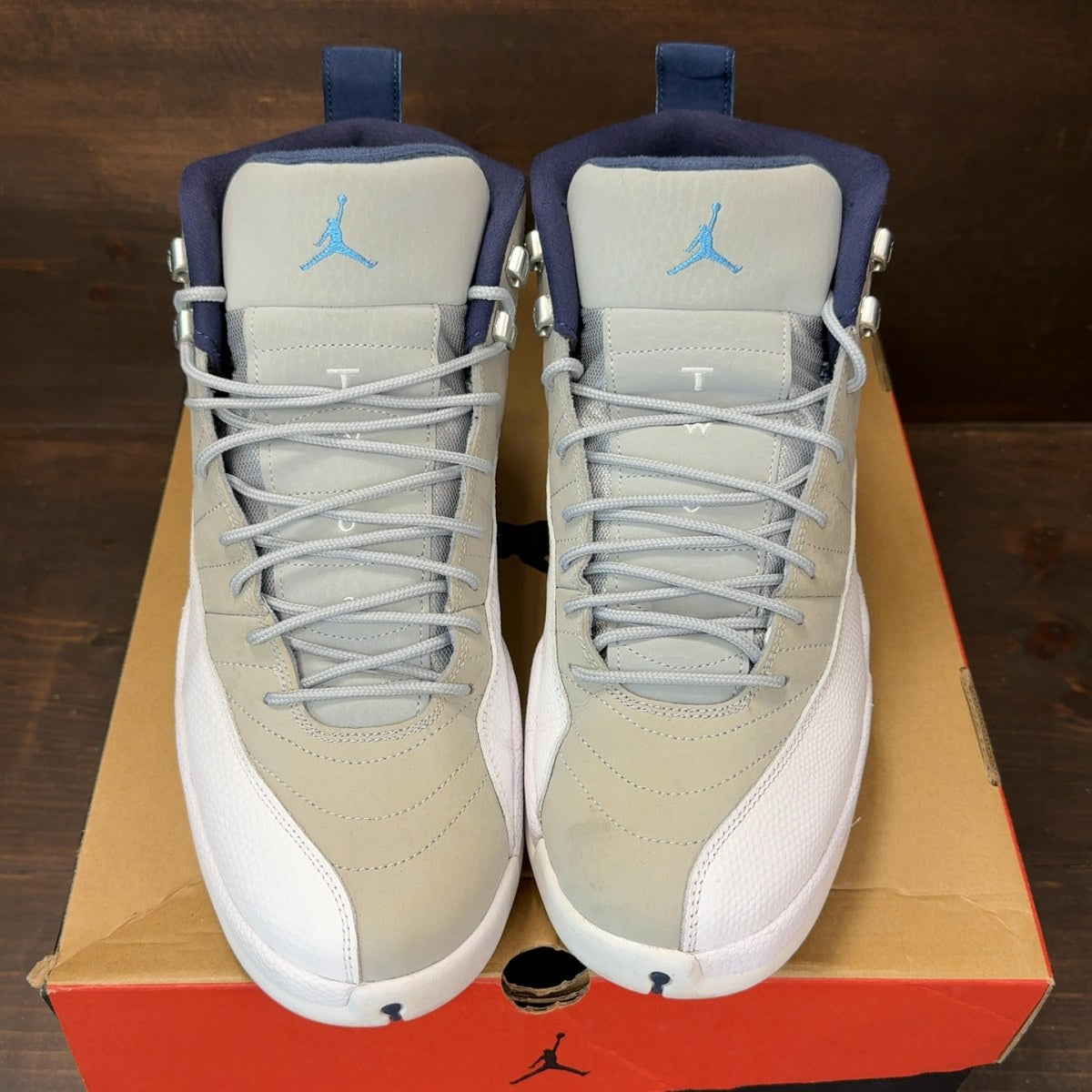 Jordan 12 Retro Grey University Blue - Image 3