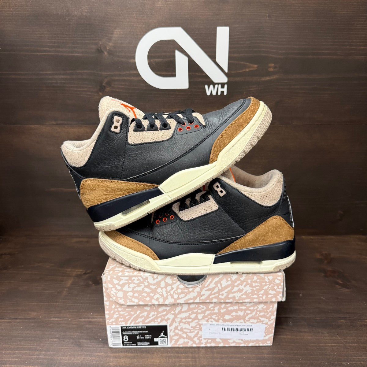Jordan 3 Retro Desert Elephant - Image 1