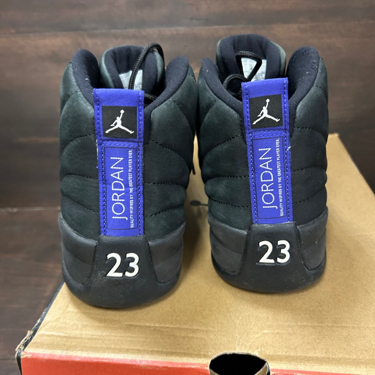 Jordan 12 Retro Black Dark Concord - Image 5