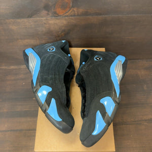 Jordan 14 Retro Black University Blue (2026) Size 10 (Pre-Owned) - Image 2