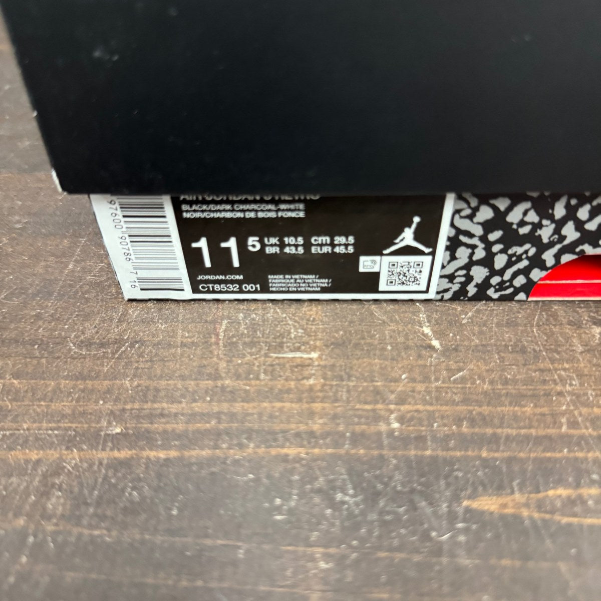 Jordan 3 Retro Black Cat (2025) - Image 7