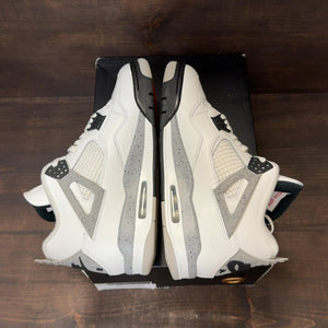 Jordan 4 Retro White Cement (2025) Size 10 (Pre-Owned) - Image 6