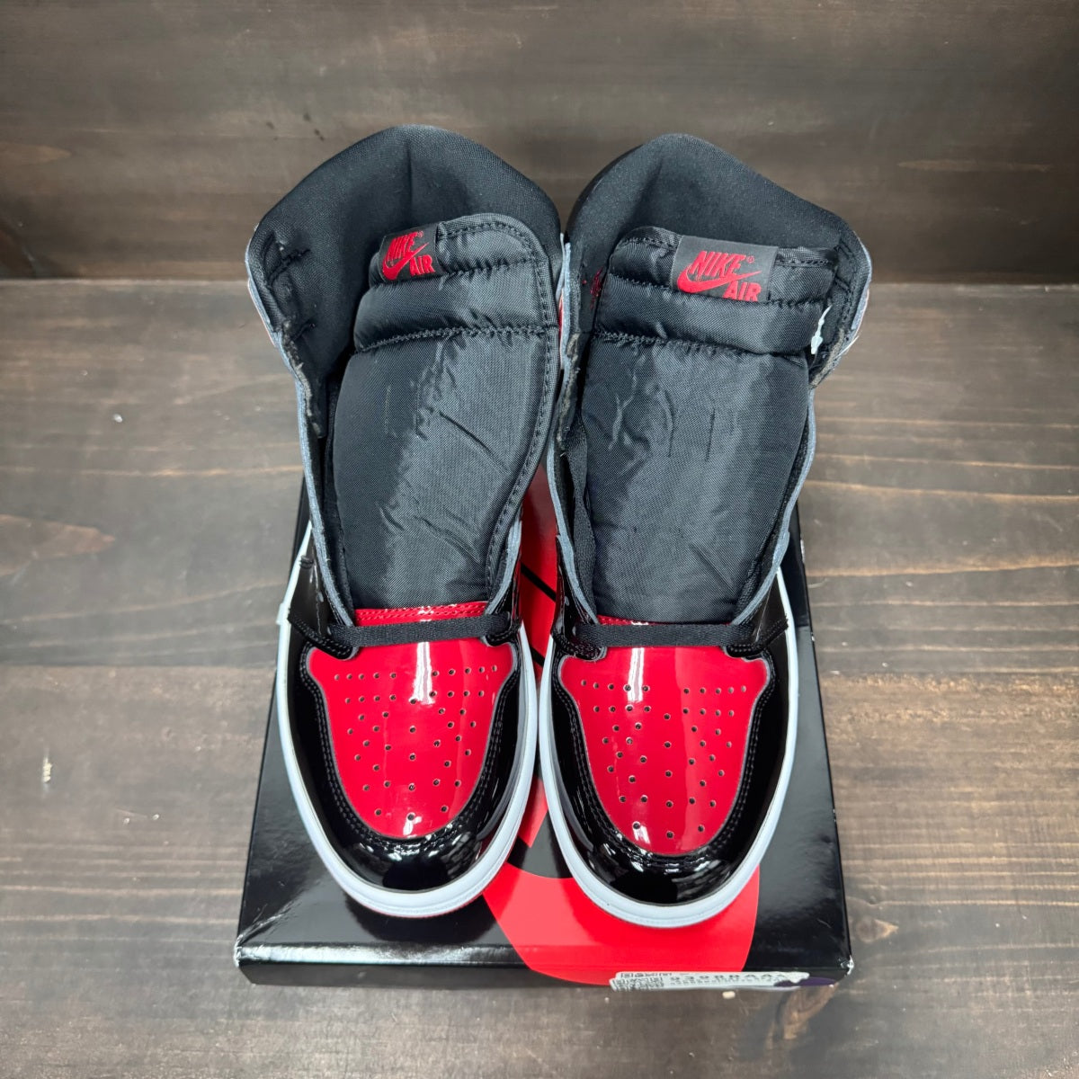 Jordan 1 Retro High OG Patent Bred - Image 3