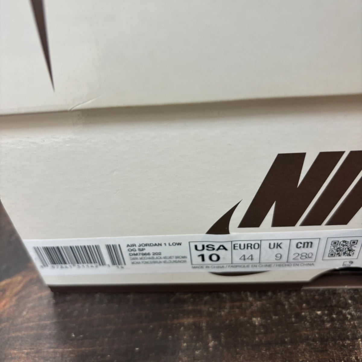 Jordan 1 Retro Low OG SP Travis Scott Velvet Brown - Image 7