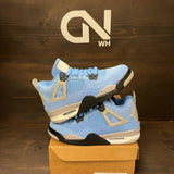Jordan 4 Retro University Blue (GS) Size 4.5Y (Pre-Owned) - Image 1