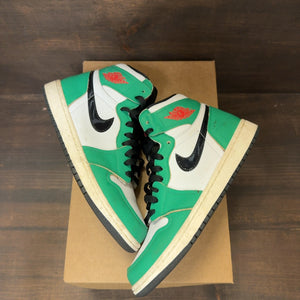 Jordan 1 Retro High Lucky Green (Women's) Size 8.5W (Pre-Owned) - Image 2