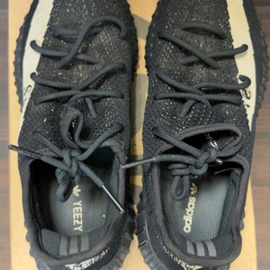 adidas Yeezy Boost 350 V2 Core Black White Size 13 (Pre-Owned)