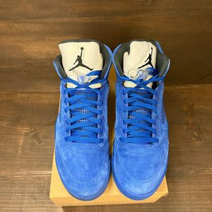 Jordan 5 Retro Blue Suede Size 12 (Pre-Owned) - Image 3