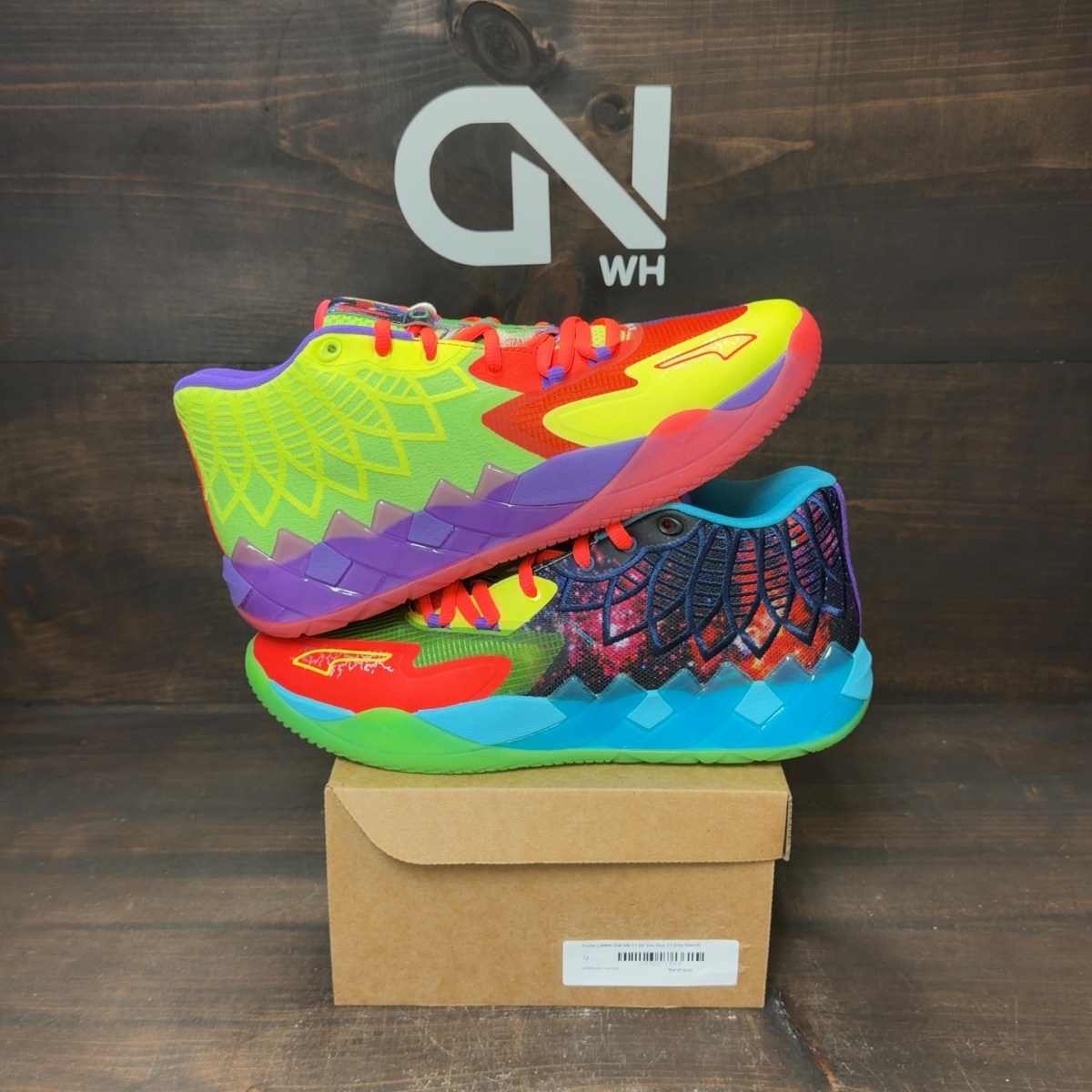 Puma LaMelo Ball MB.01 Be You Size 13 (Pre-Owned) - Image 1
