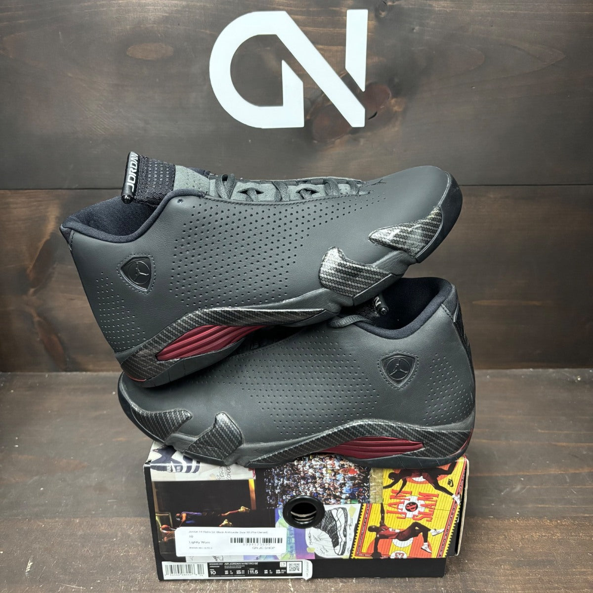 Jordan 14 Retro SE Black Anthracite - Image 1