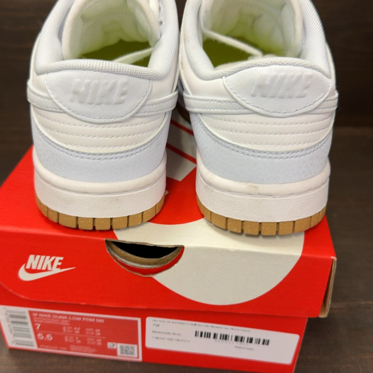 Nike Dunk Low Next Nature Football Grey Gum (Women's) - Image 5