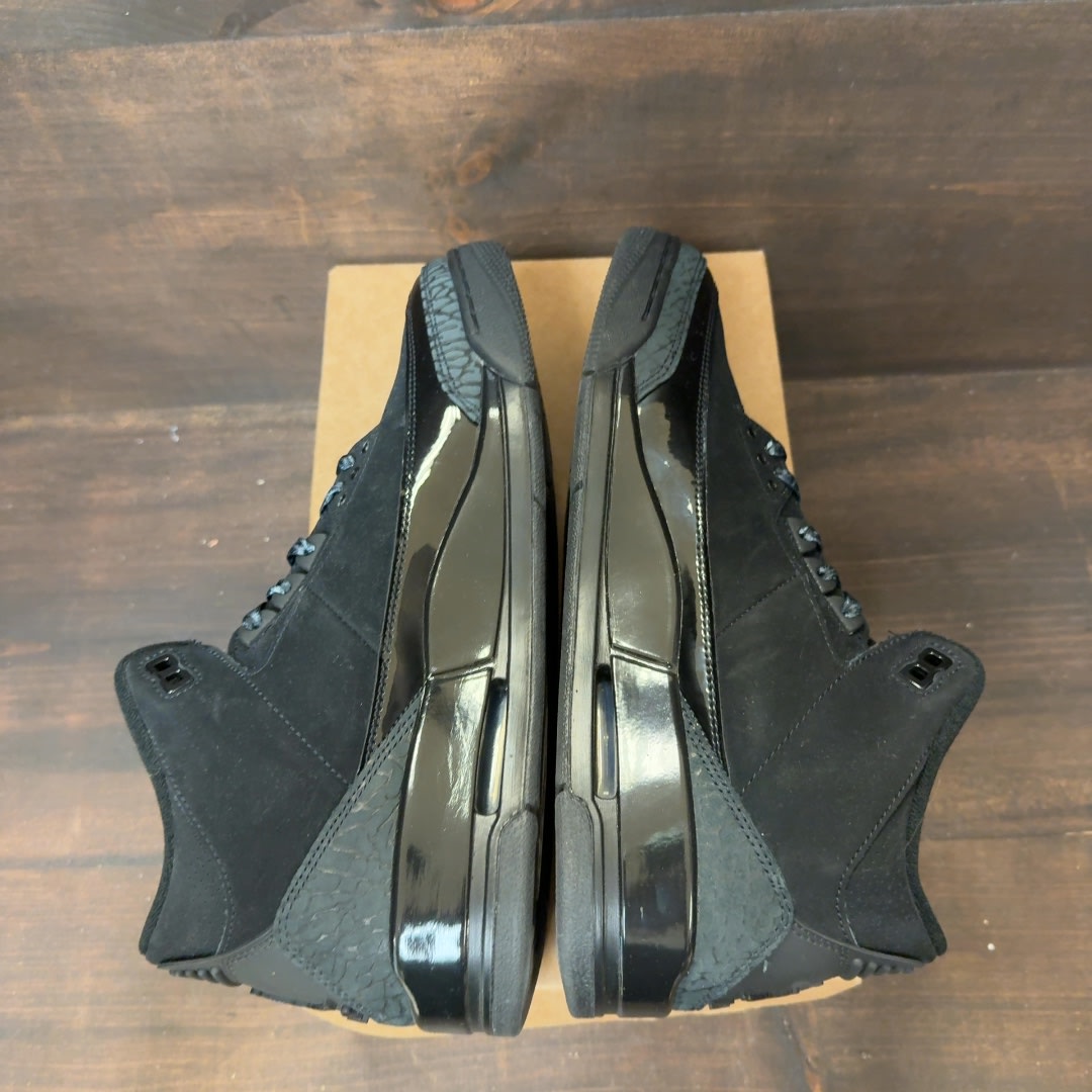Jordan 3 Retro Black Cat (2025) Size 11 (Pre-Owned) - Image 6