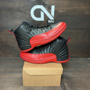 Jordan 12 Retro Flu Game (2016) Size 12 (Pre-Owned) - Image 1