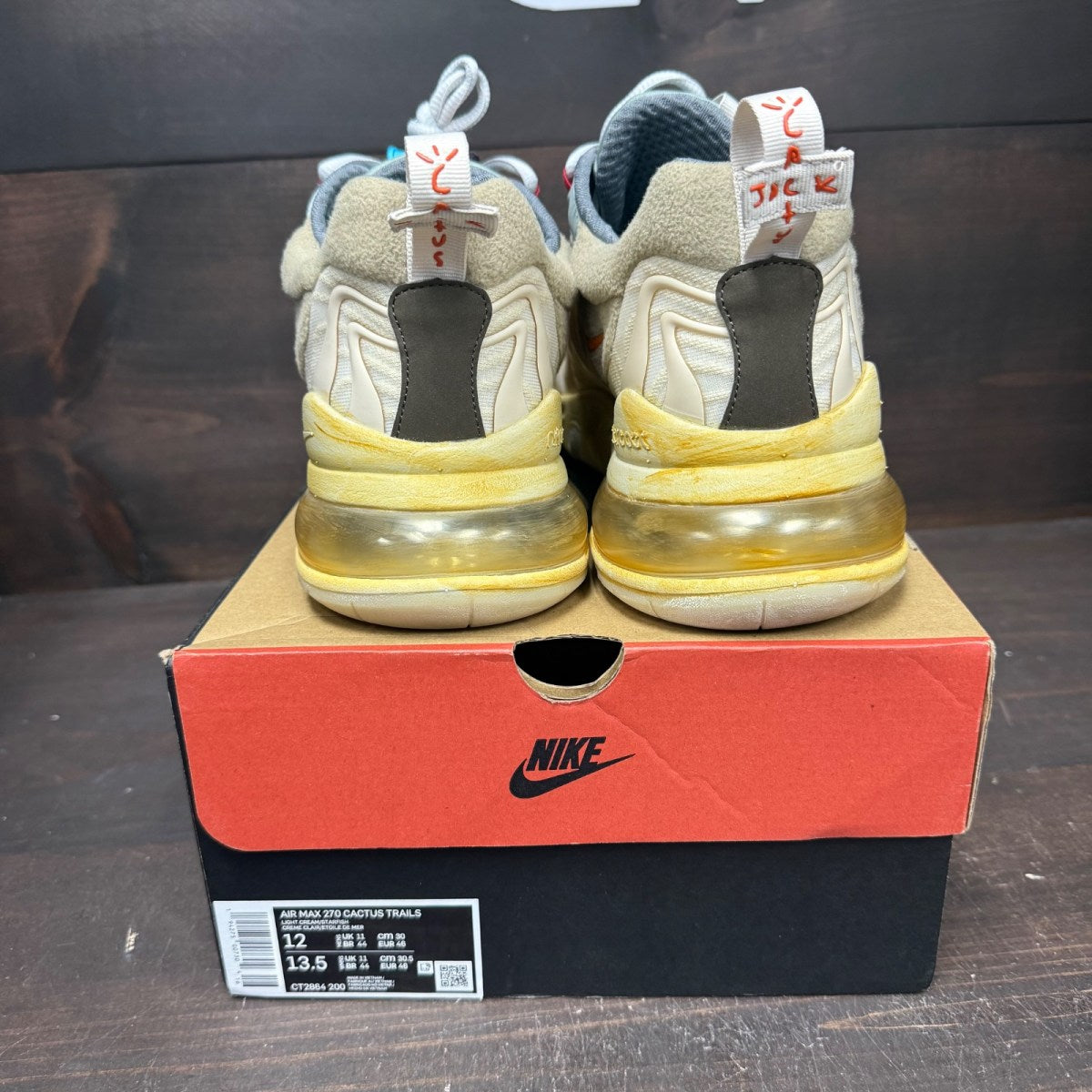 Nike Air Max 270 React ENG Travis Scott Cactus Trails - Image 5