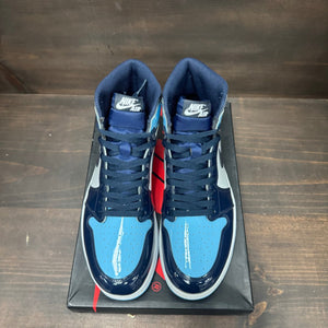 Jordan 1 Retro High UNC Patent (Women's) - Image 3