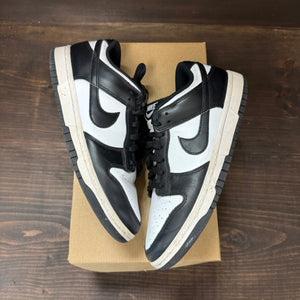 Nike Dunk Low Retro White Black Panda (Women's) Size 9.5W (Pre-Owned) - Image 2
