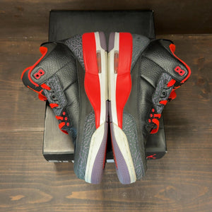 Jordan 3 Retro Crimson Size 12 (Pre-Owned) - aux