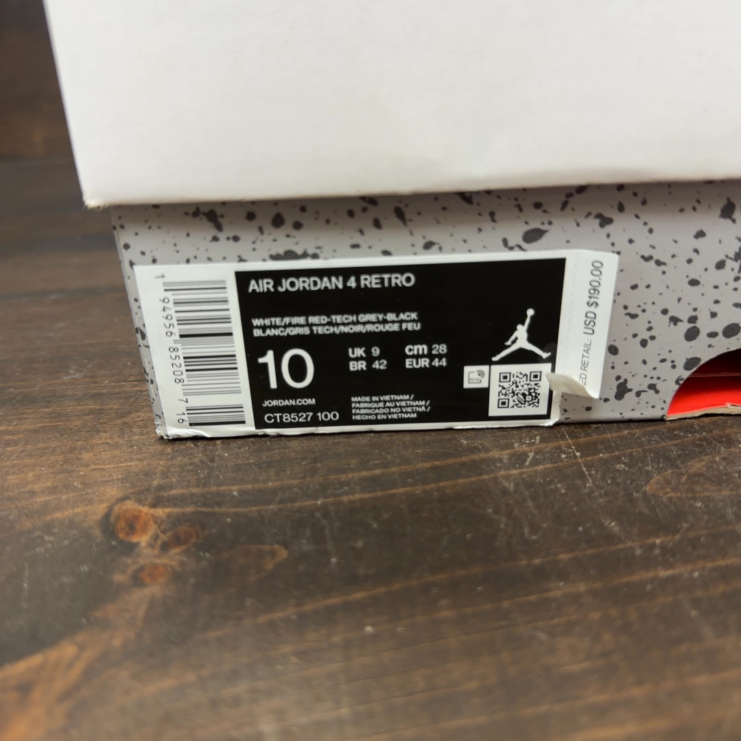 Jordan 4 Retro White Oreo (2021) - Image 7