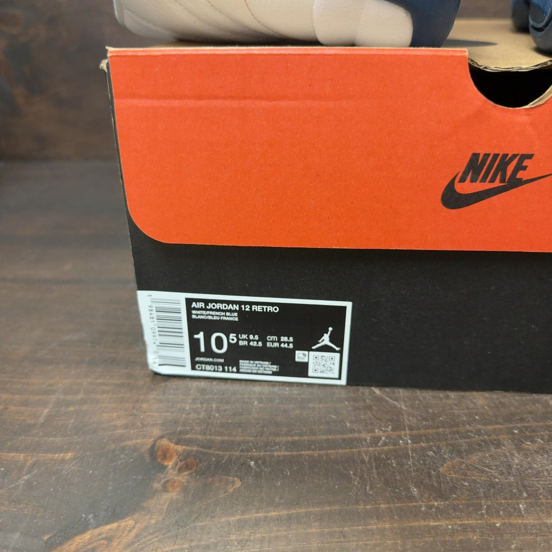 Jordan 12 Retro French Blue (2025) Size 10.5 (Pre-Owned)