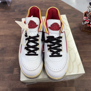 Jordan 2 Retro Low SP Off-White White Red - Image 2