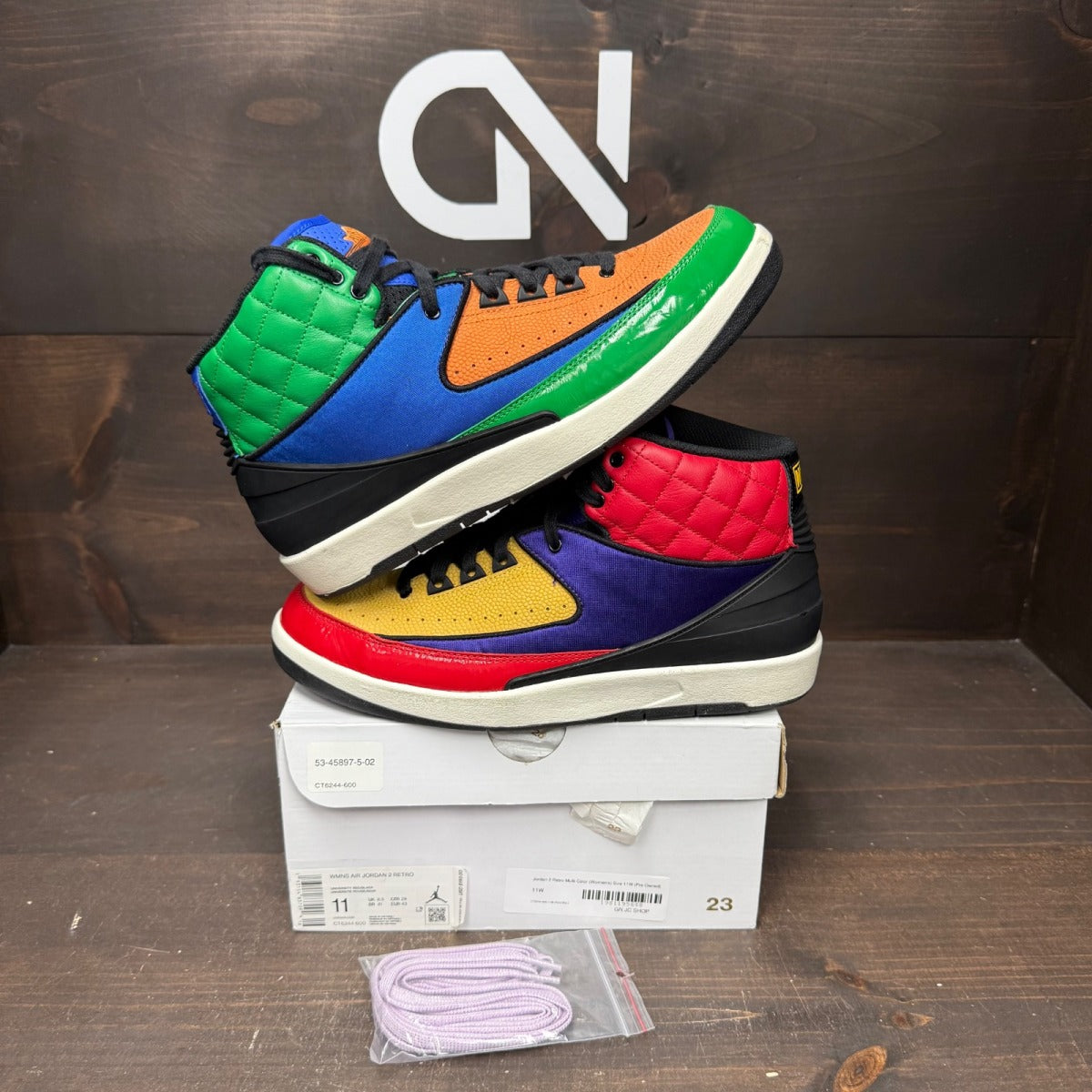 Jordan 2 Retro Multi-Color (Women's) - Image 1