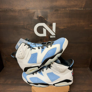 Jordan 6 Retro UNC White Size 13 (Pre-Owned) - Image 1