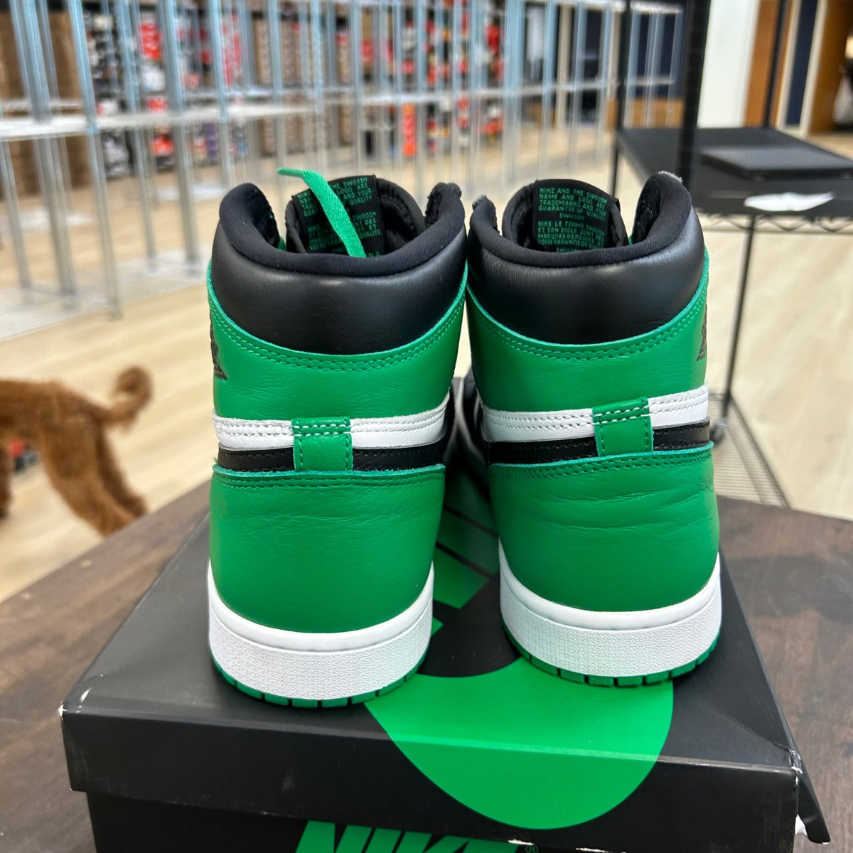 Jordan 1 Retro High OG Lucky Green - Image 4