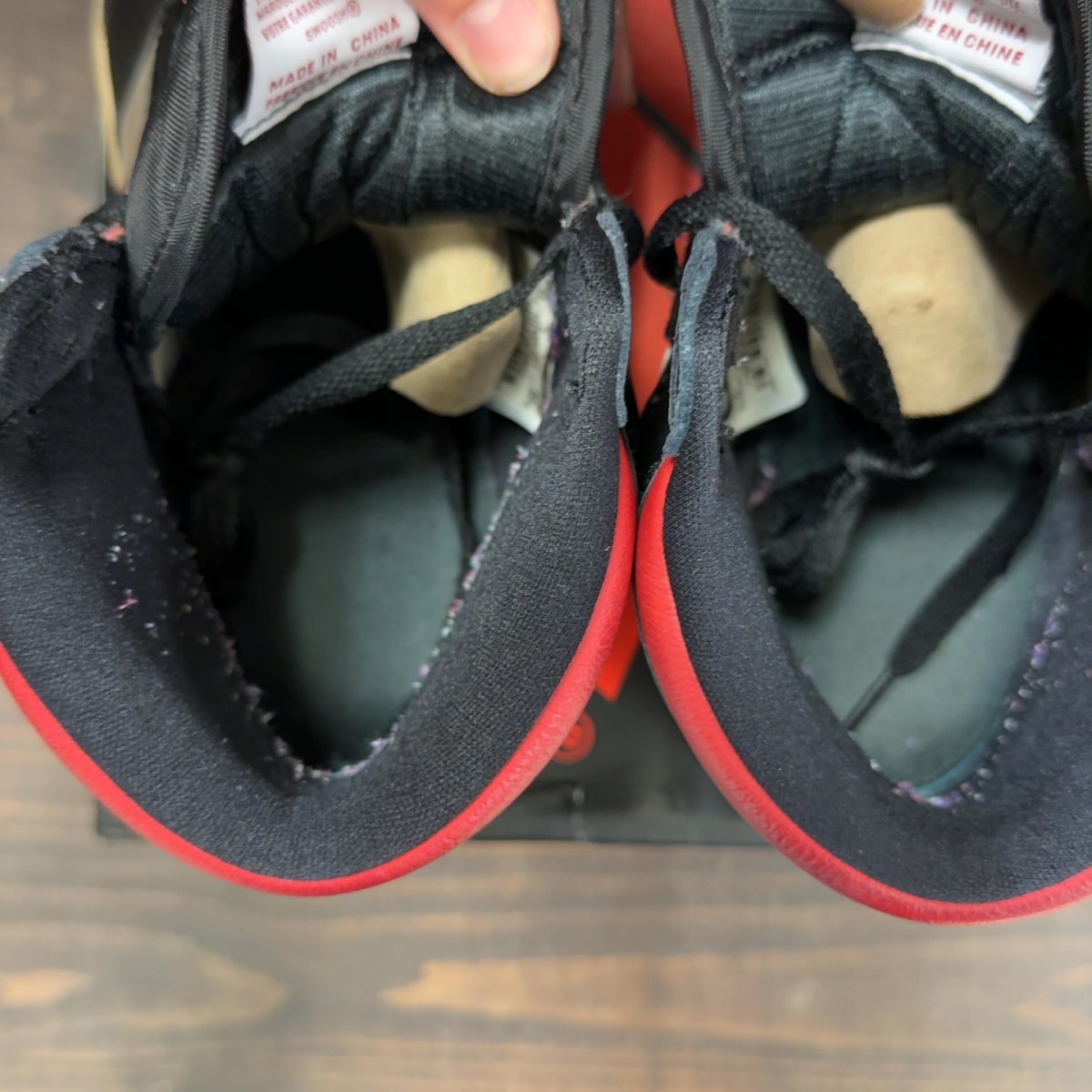 Jordan 1 Retro High Black Gym Red - Image 6