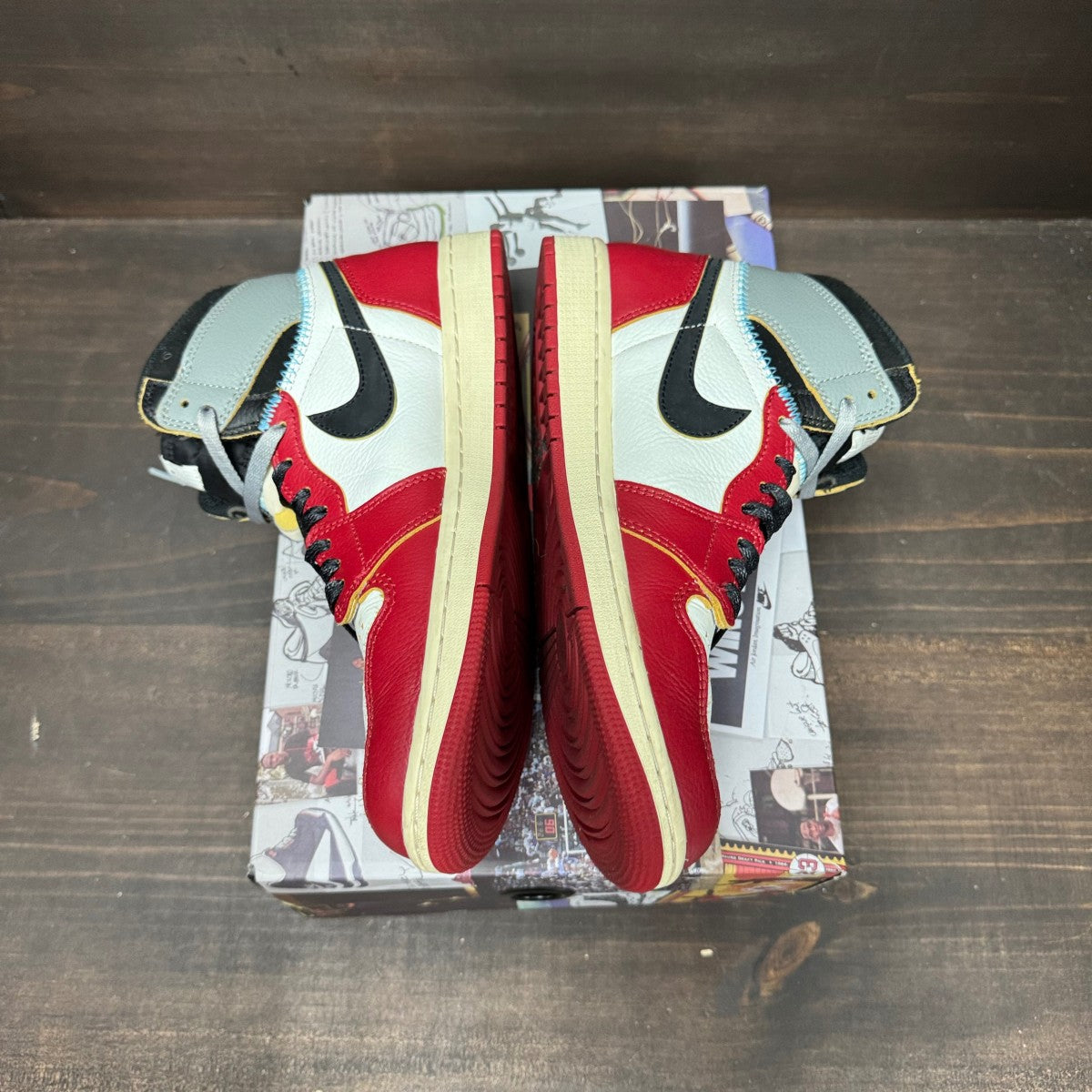 Jordan 1 Retro High OG SP Union LA Chicago Shadow - Image 4