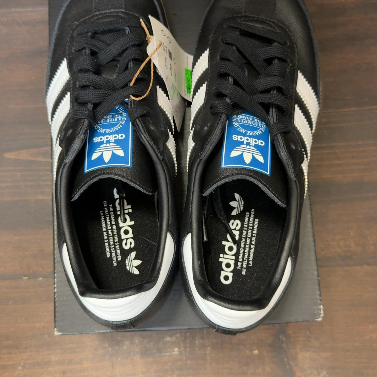 adidas Samba OG Black White Gum (Women's) Size 8W (Pre-Owned) - Image 5