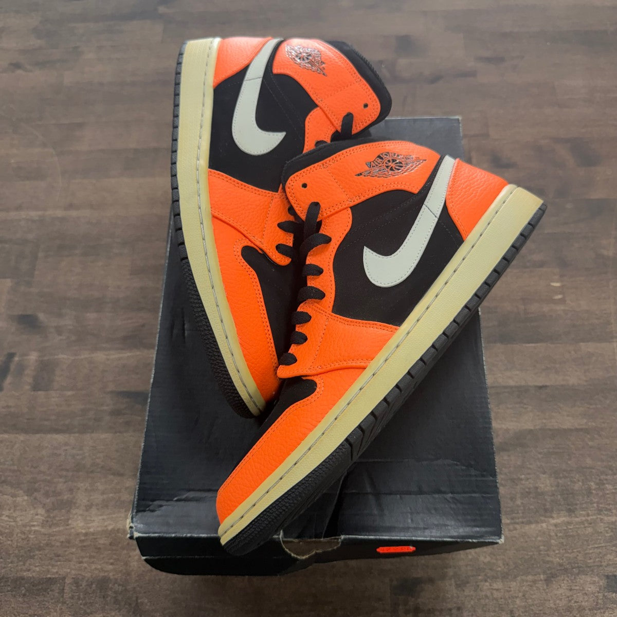 Jordan 1 Mid Black Cone - Image 1