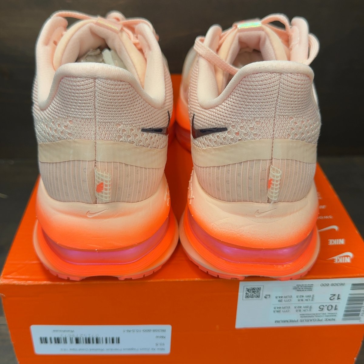 Nike Air Zoom Pegasus Premium Washed Coral Size 10.5 - aux
