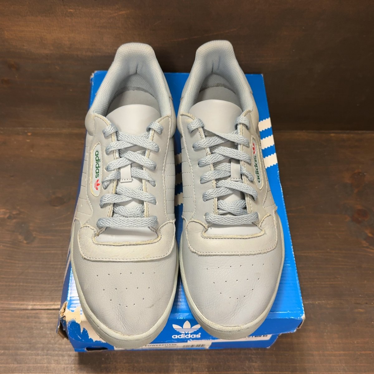 adidas Yeezy Powerphase Calabasas Grey Size 11 (Pre-Owned) - tag