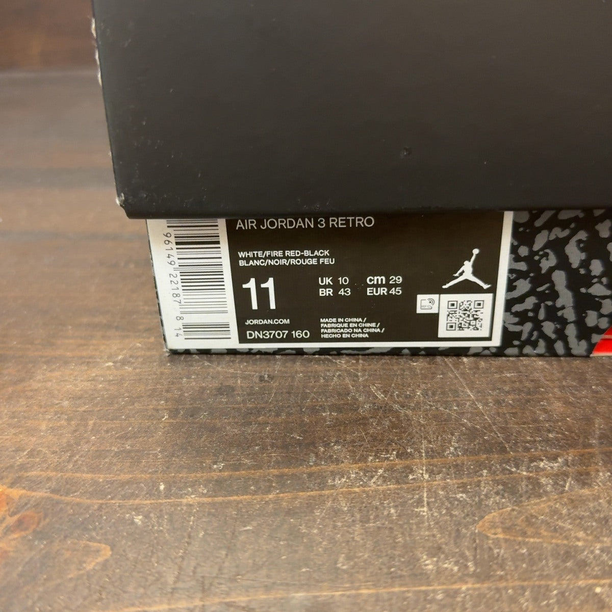Jordan 3 Retro Fire Red (2022) - Image 6
