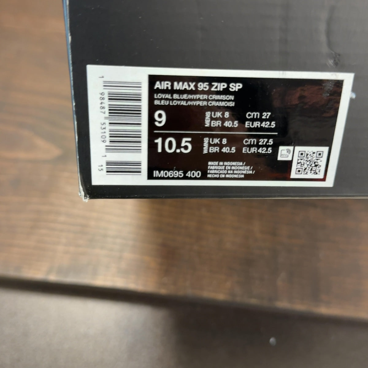 Nike Air Max 95 Zip SP Loyal Blue - Image 9