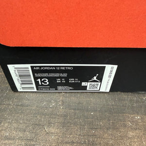 Jordan 12 Retro Black Dark Concord - Image 7